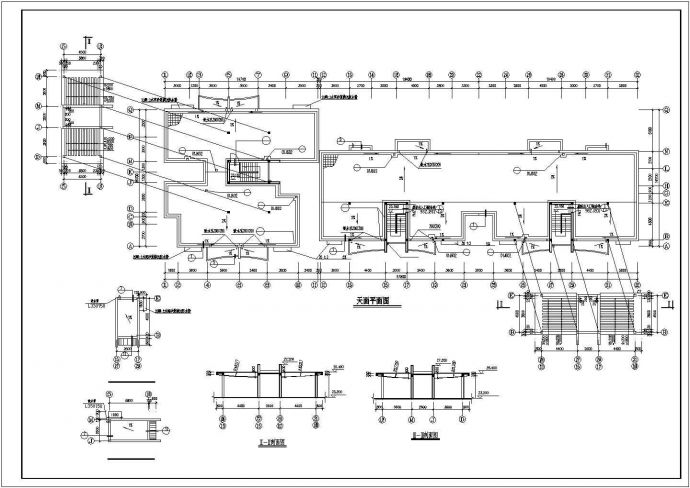 嘉兴市某家属院5060平米6层砖混结构住宅楼建筑设计CAD图纸（6层复式）_图1