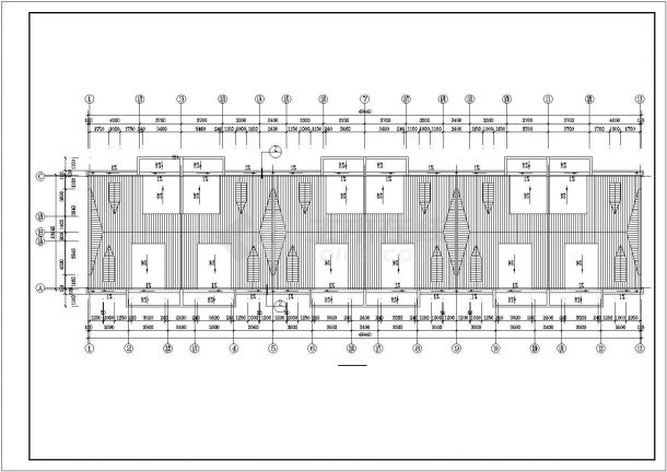 潮州市某国有单位家属院7层砖混结构住宅楼建筑设计CAD图纸-图一