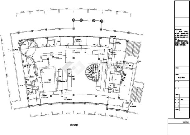 某星巴克咖啡厅CAD室内设计全套完整装修方案（顶面布置 改建后平面布置 地面布置 原始平面 平面布置 顶面照明线路 插座电路线路 立面节点）-图二