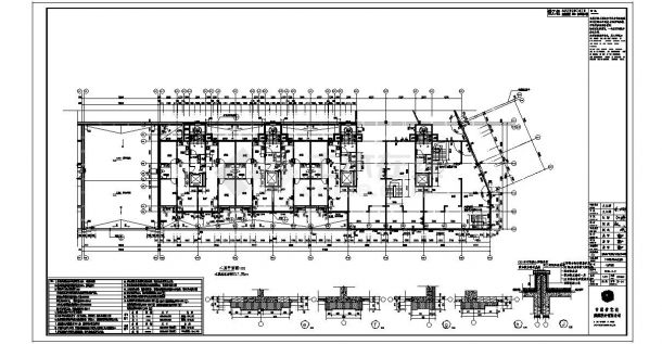 吉林某市高层住宅建筑施工图-图二