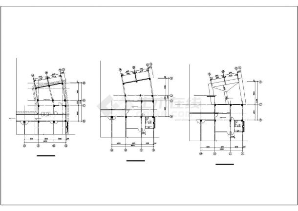 某工业区综合楼CAD建筑设计施工图-图一