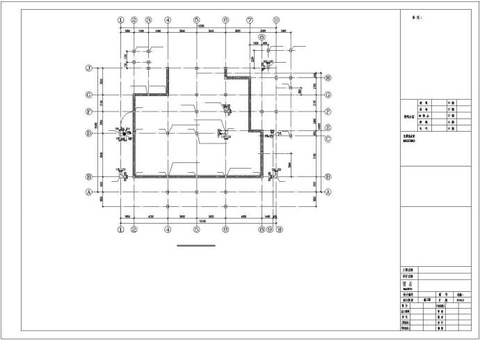 [辽宁]地上三层框架结构住宅楼改造加固结构施工图_图1
