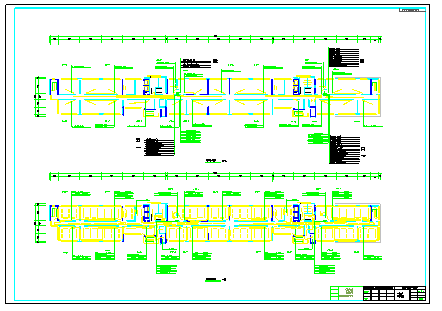 多层办公楼成套照明平面CAD图_图1