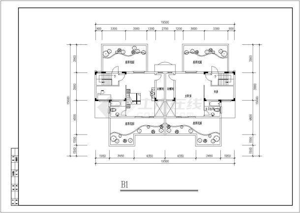南昌某小区95—145平米左右的热门户型设计CAD图纸（5套方案）-图二