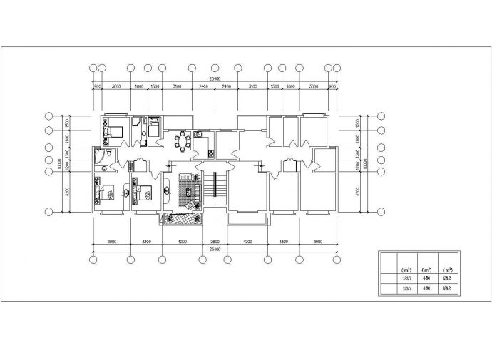 滦州市朝阳佳苑小区经典实用的平面户型设计图（共23张）_图1
