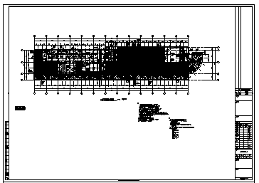 某市十层带地下室混凝土结构质检中心办公楼结构施工cad图(含计算书)-图二