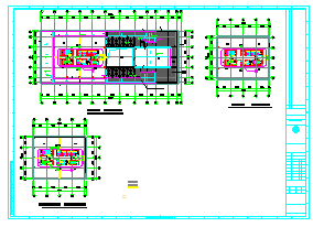 同济-上海国际设计中心建筑结构排水暖通电气CAD图纸-图二