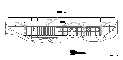 某混凝土水电站整套cad设计方案图纸-图一