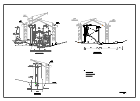 某混凝土水电站整套cad设计方案图纸-图二