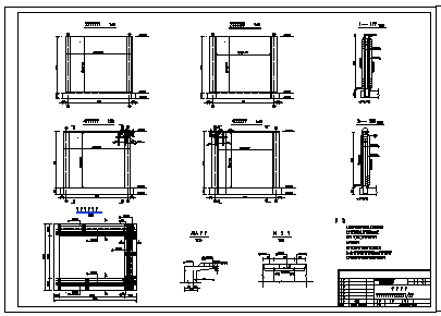 某地区泵站结构钢筋设计cad施工图纸（全套最新）-图二