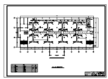 某城市某六层综合大楼空调系统设计cad图(含计算书)-图一