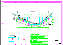 大型的重力坝全套cad设计图纸_图1