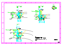 大型的重力坝全套cad设计图纸-图二