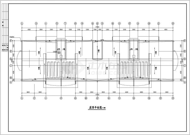 佛山市恒昌家园小区5层全砖混结构住宅楼建筑设计CAD图纸（含负1层）-图一