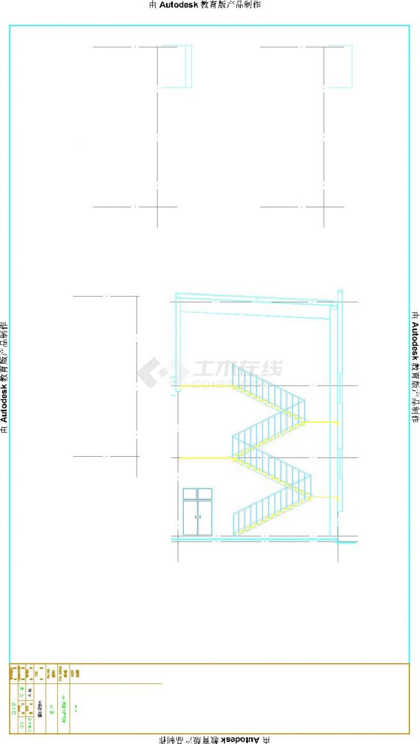 2层轻钢结构丁类车间厂房建筑结构水电设计施工图-图一