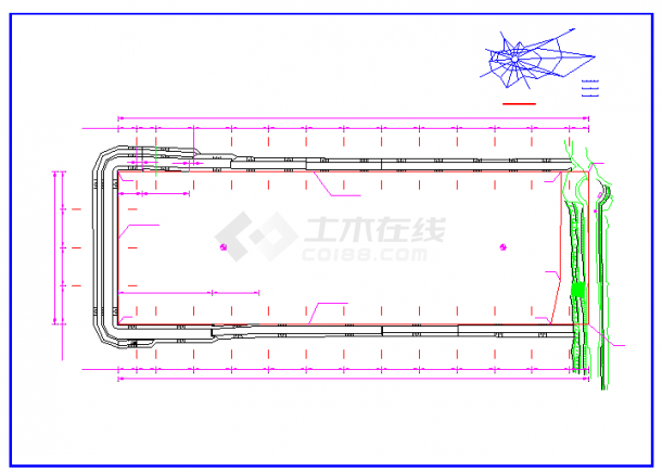 【福建】码头陆域堆场及驳岸cad设计施工图（全套）-图二