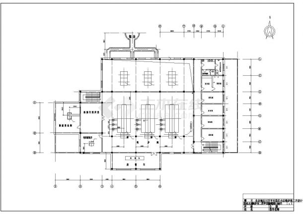 15万平米采暖锅炉房工艺设计CAD全套图纸-图一