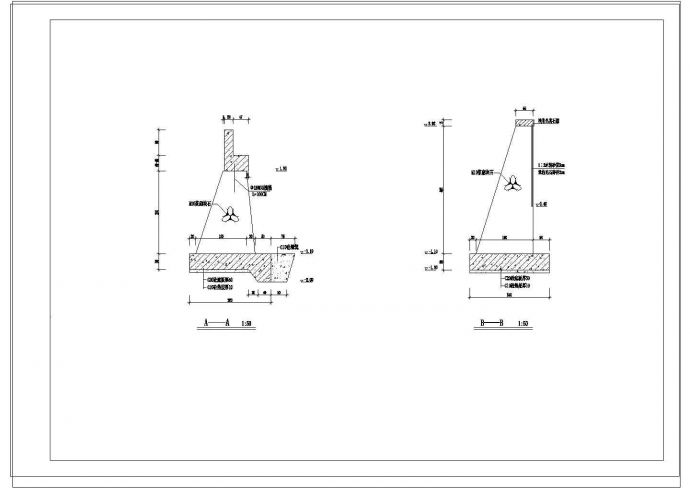 某景观桥施工图CAD全套图纸_图1