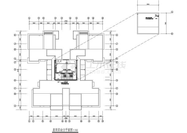 某商业用房配电系统设计图-图二
