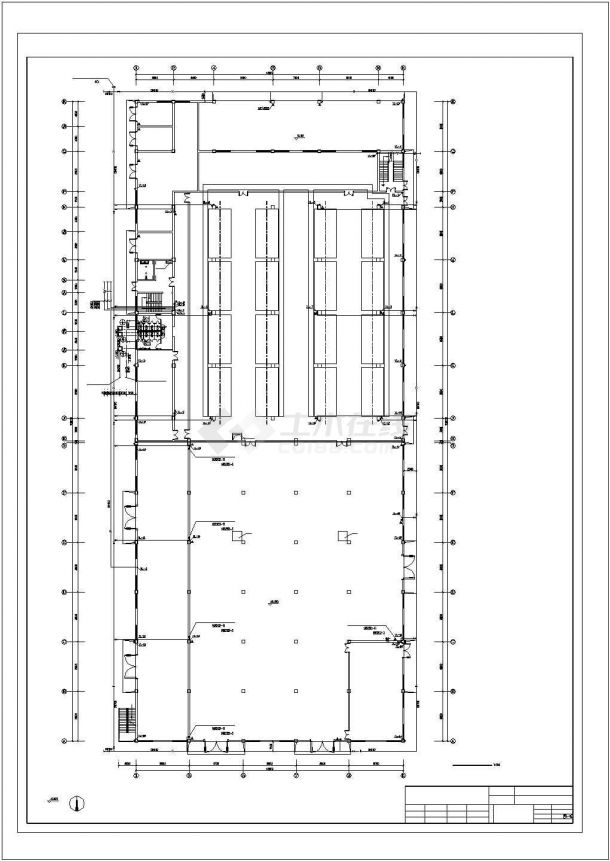 厂房车间给排水及消防CAD施工图（雨水系统）-图二