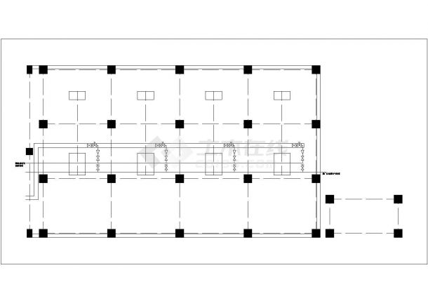 某钢厂转炉浊环供水泵站设计cad详细竣工图（ 含设计说明）-图二