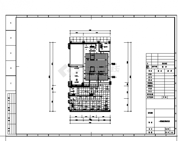 2套江西商业办公楼多联机空调系统设计施工cad图纸-图二