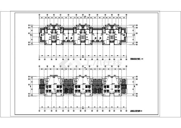 某大型八层住宅小区22号框架结构住宅楼给排水设计cad全套施工图（含设计说明）-图二
