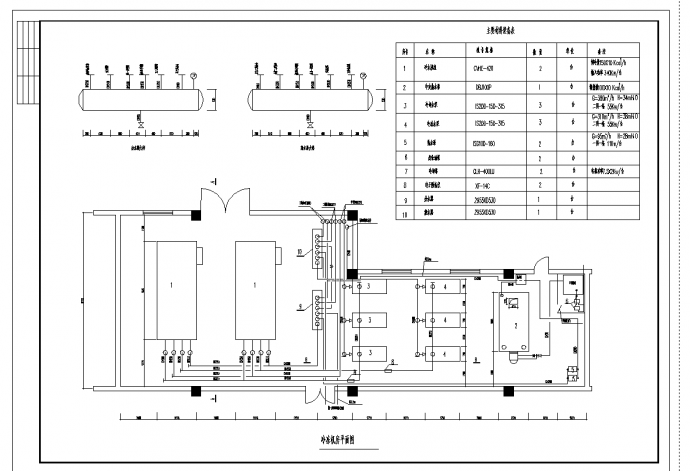 2套大型仓储式超市空调通风排烟系统设计施工cad图纸_图1