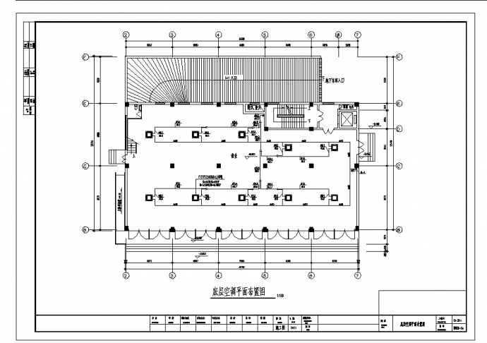 2套商场建筑楼VRV空调通风系统设计施工cad图纸_图1