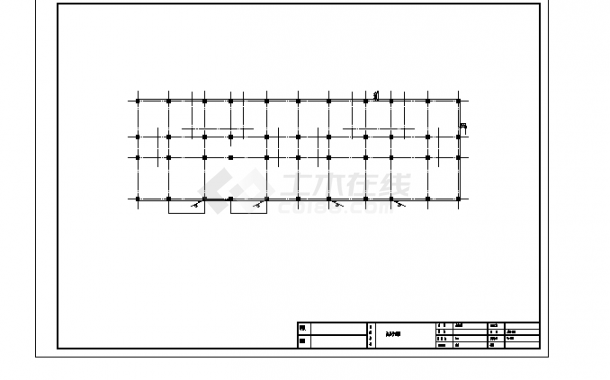 2套温州多层框架住宅楼毕业设计施工cad图纸-图一