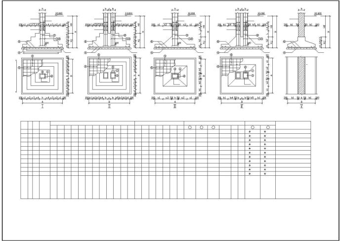 某多层框架结构住宅楼设计cad全套结构施工图纸（含设计说明）_图1