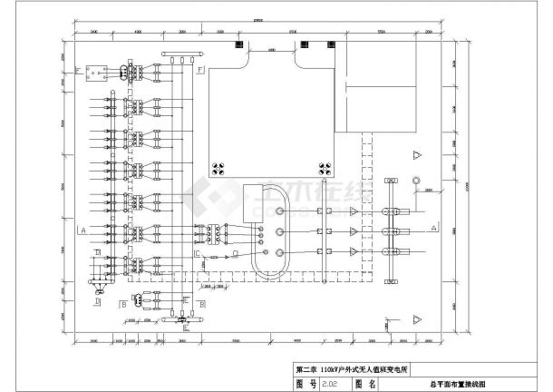电气设计_某35-110Kv变电工程通用CAD图集-图二