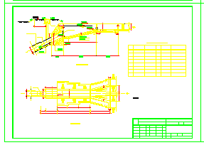 某地区倒虹管进水口设计cad施工图纸_图1
