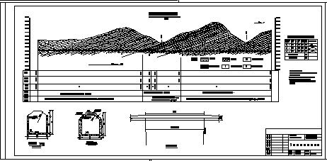 某电站工程隧洞设计cad图纸（技施设计水工部分）_图1