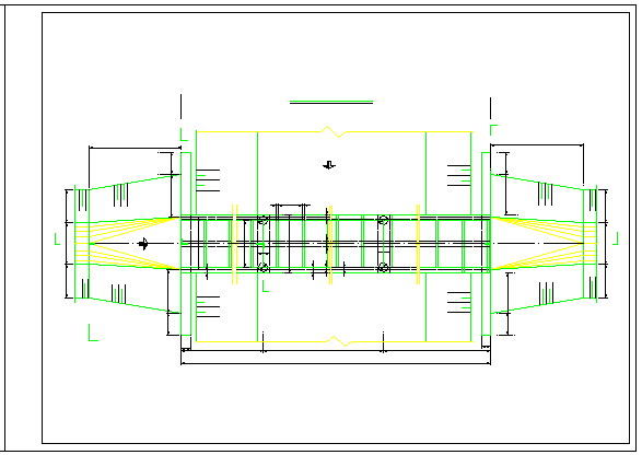 某磨石冲渡槽工程设计cad施工图