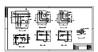 室外热力管网设计_某小区室外热力管网施工cad图纸-图一