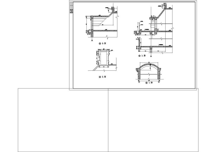 1930平米5层砖混结构民居住宅楼建筑设计CAD图纸（含阁楼和结构图）_图1