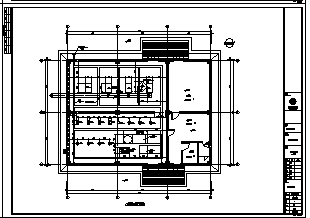暖通工艺设计_某市单层机场热能中心暖通工艺系统设计cad图纸-图二