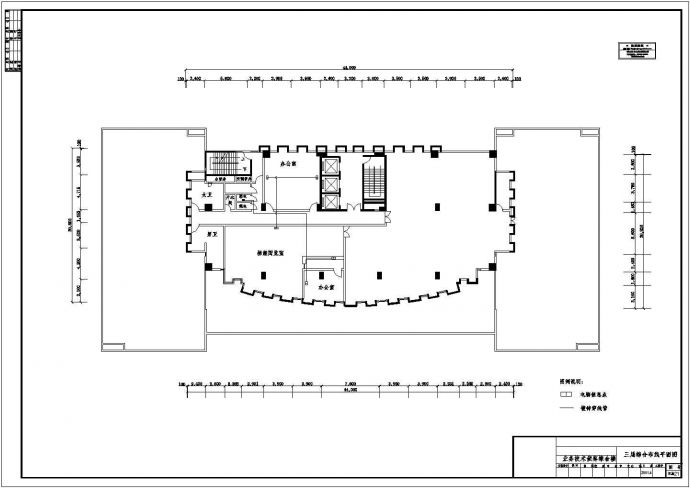 [施工图]二十层办公大楼综合布线系统全套图纸_图1