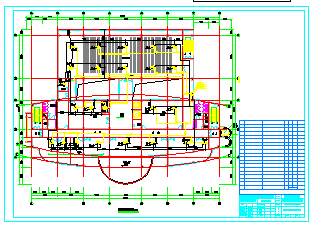 [江西]质监楼中央空调系统cad设计图纸-图一