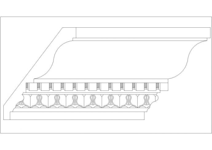 CAD室内设计施工图常用图块之饰线-FH08A067_图1