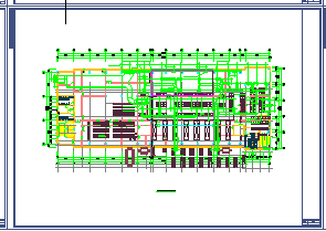 某洁净厂房空调系统平面设计cad施工图_图1