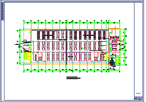 某洁净厂房空调系统平面设计cad施工图-图二
