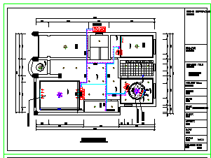 某别墅多联机空调平面cad设计施工图-图二