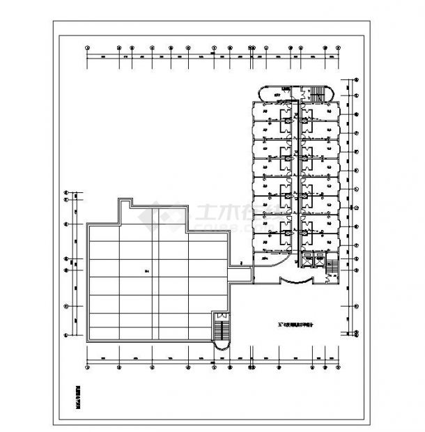 酒店电气设计方案及CAD施工图-图二