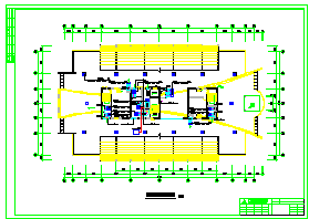 某五星宾馆地下2层全套空调通风系统cad设计图纸-图二
