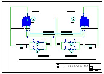 南方某工厂车间净化空调系统cad施工设计图纸_图1