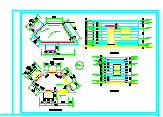 厂区大门 传达室建筑设计施工图纸-图二