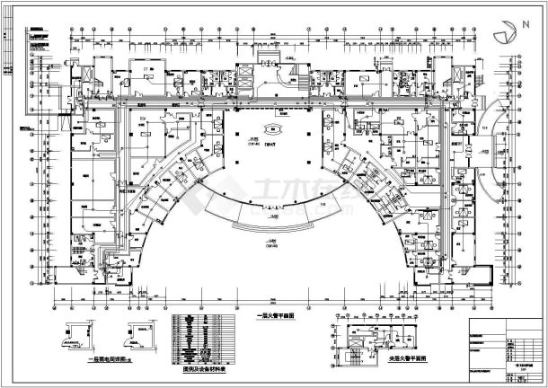 某医院消防报警全套CAD施工大样构造图纸-图二