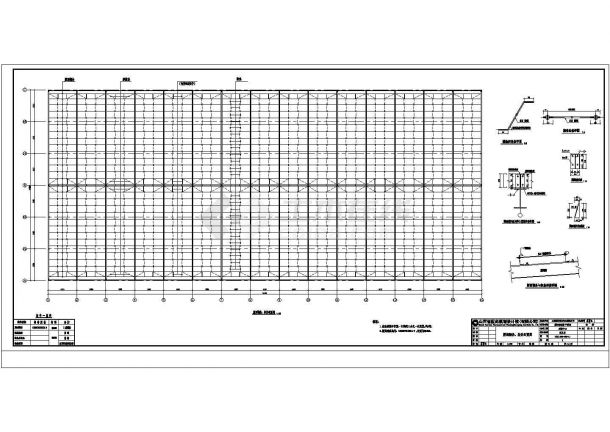 【最新】某德元堂质检中心结构设计方案CAD图纸-图二